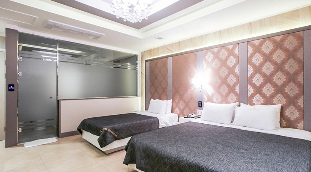 Shell Stone Yeosu Business Hotel Dış mekan fotoğraf