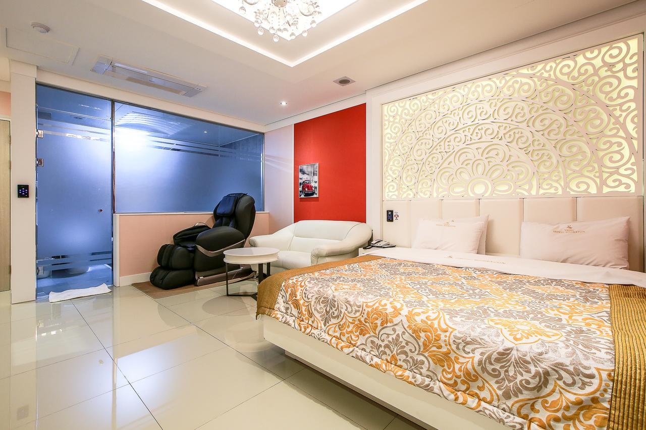 Shell Stone Yeosu Business Hotel Dış mekan fotoğraf